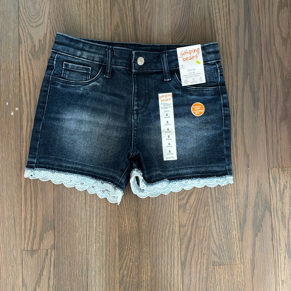 Girls denim shorts